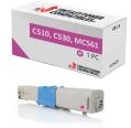 Compatível com OKI C510 C530 MC561 Magenta