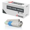 Compatível OKI C510 C530 MC561 Preto