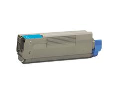 Compatível com OKI C610 Cyan