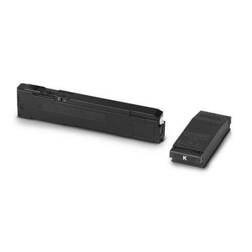Compatível OKI C650 Preto + Tanque Residual