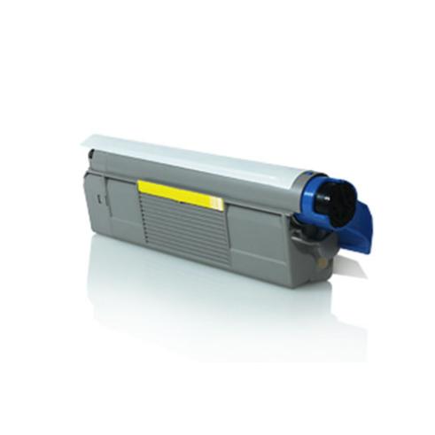 Compatível Oki C712 Amarelo