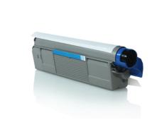 Compatível Oki C712 Ciano