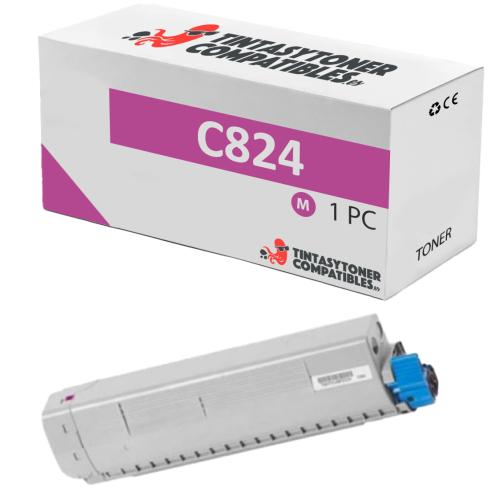 Compatível OKI C824 Magenta