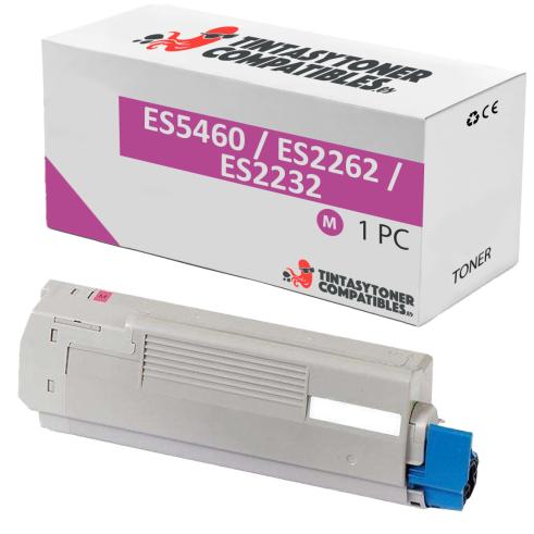 Compatível com OKI EXECUTIVE ES5460 / ES2262 / ES2232 Magenta