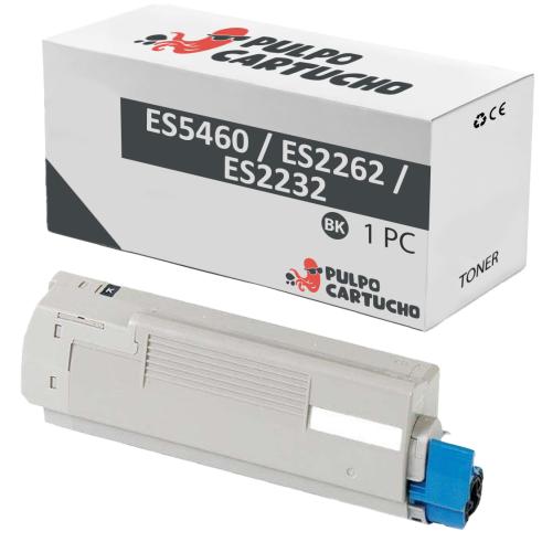 Compatível com OKI EXECUTIVE ES5460 / ES2262 / ES2232 Preto