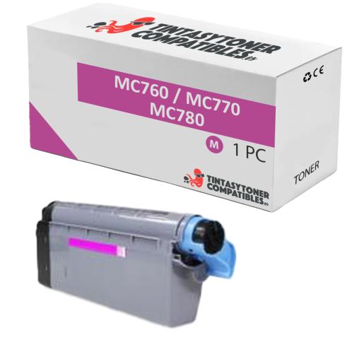Compatível com OKI MC760 / MC770 / MC780 Magenta