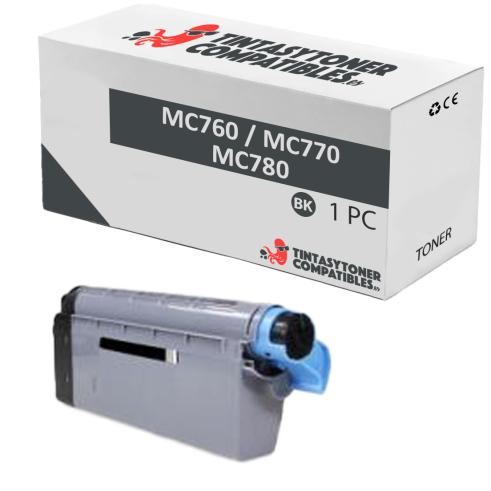 Compatível com OKI MC760 / MC770 / MC780 Preto