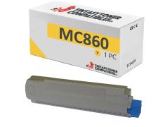 OKI MC860 amarelo compatível