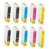 Compatível Pacote 10x EPSON T1631/2/3/4 (BULK)