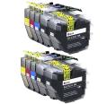 compatível Pack 10x Brother LC3213/LC3211XL (BULK)