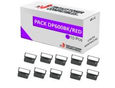 Compatível Pack 10x Fita Matricial CITIZEN DP600 Púrpura