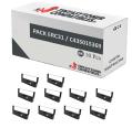 Compatível PACK 10X Fita EPSON ERC31 Preta para Matriz