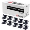 Compatível PACK 10X Dymo D1 45013 Preto / Branco