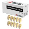 Compatíveis PACK 10X DYMO LABELWRITER 11356 Etiquetas de Papel Térmico Multiuso
