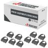 Compatível Pack 10x Epson LQ-2500 Preto Fita Matrix