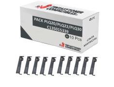 Compatível Pack 10x Epson PLQ 20/PLQ 22/PLQ 30 Fita Matricial Preta