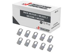 Compatível Pack 10x OKI ML5520 / ML5521 / ML5590 / ML5591 Fita Preta Matrix