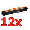 Pacote compatível 12 x BROTHER TN-1050