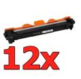 Pacote compatível 12 x BROTHER TN-1050