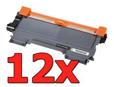 Pacote compatível 12 x BROTHER TN-2220