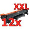 Pacote compatível 12 X Brother TN-2420 XXL