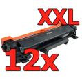 Pacote compatível 12 X Brother TN-2420 XXL