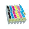 Pacote compatível 12 x EPSON T0801/2/3/4/5/6
