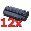 Pacote compatível 12 x HP C7115A