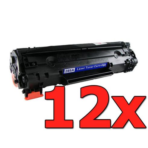 Pacote compatível 12 x HP CE285A