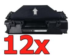 Pacote compatível 12 x HP CE505A Premium
