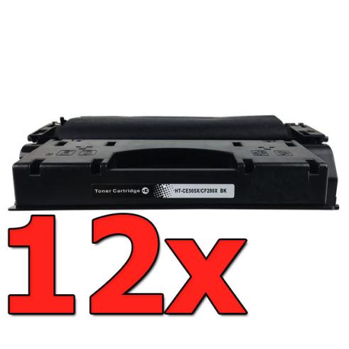 Pacote compatível 2 X HP CF280X Premium