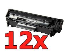 Pacote compatível 12 x HP Q2612A