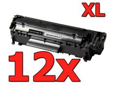 Pacote compatível 12 x HP Q2612X
