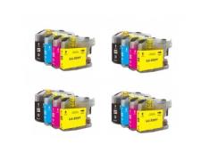 Pacote compatível 16 x BROTHER LC-227 / LC-225