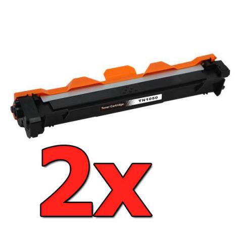 Pacote compatível 2 x BROTHER TN-1050