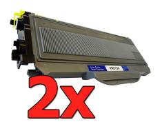 Pacote compatível 2 x BROTHER TN-2120
