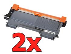 Pacote compatível 2 x BROTHER TN-2220