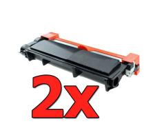 PACK compatível 2 X BROTHER TN-2420