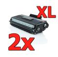 Pacote compatível 2 X Brother TN-3130 / TN-3170 / TN-3230 / TN-3280 XL (alta capacidade)
