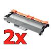 Pacote compatível 2 x BROTHER TN-3380 / TN-3330
