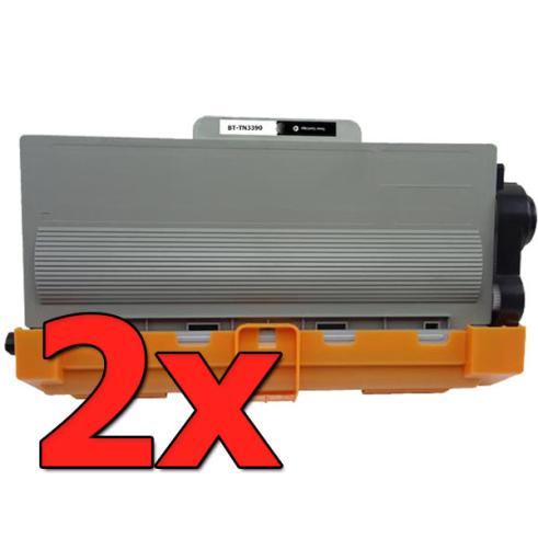Compatível Pacote 2 X Brother TN-3390