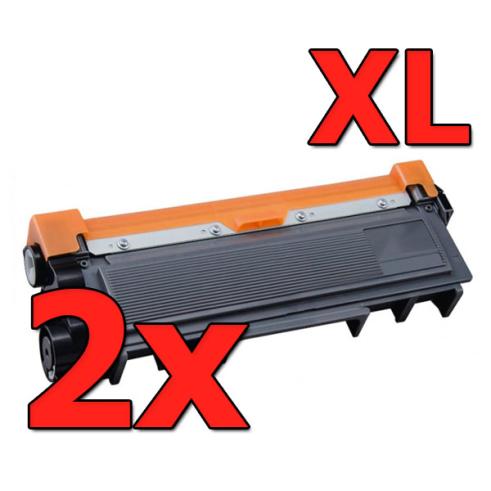 Pacote Compatível 2 x Brother TN2310 2320 XXL