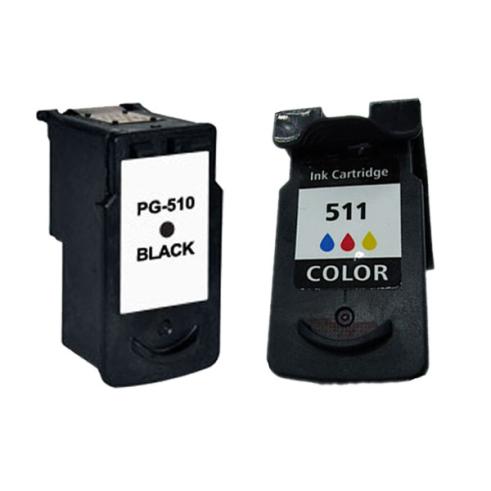 Pacote Compatível 2 x Canon PG-510 / CL-511