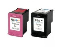 Compatível Pacote 2 x HP 300 XL