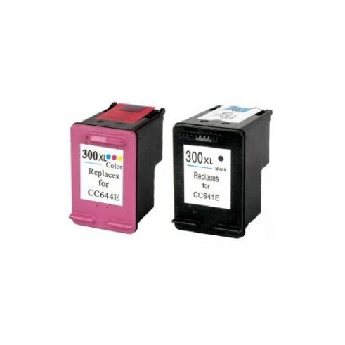 Compatível Pacote 2 x HP 300 XL