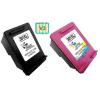 Pacote compatível 2 x HP 301 XL remanufaturado