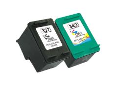 Compatível Pacote 2 x HP 337 - HP 342