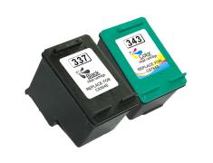 Compatível Pack 2 x HP 337 - HP 343