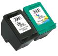 Compatível Pack 2 x HP 338 - HP 343