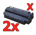 Pacote compatível 2 x HP C7115X Preta